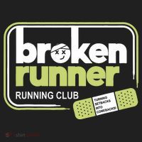 Broken Runner Running Club Turning Setbacks Meme Beanie thumb 2