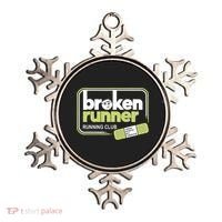 Broken Runner Running Club Turning Setbacks Meme Ornament thumb 0