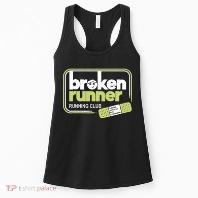 Broken Runner Running Club Turning Setbacks Meme Women's Tank Top