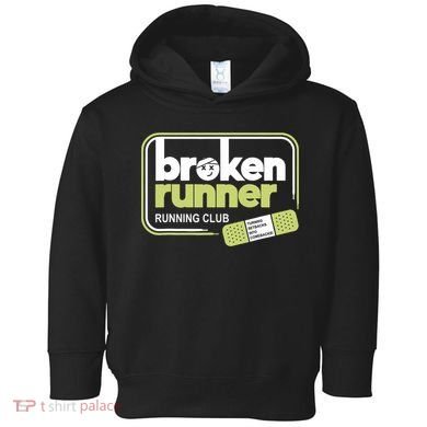 Broken Runner Running Club Turning Setbacks Meme Toddler Hoodie