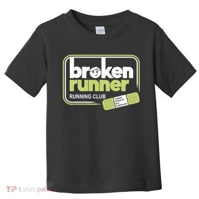 Broken Runner Running Club Turning Setbacks Meme Toddler T-Shirt