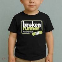 Broken Runner Running Club Turning Setbacks Meme Toddler T-Shirt thumb 2
