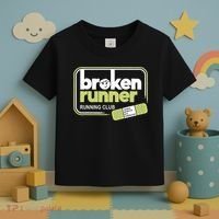 Broken Runner Running Club Turning Setbacks Meme Toddler T-Shirt thumb 3