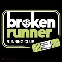 Broken Runner Running Club Turning Setbacks Meme Women's T-Shirt thumb 6