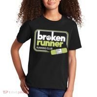 Broken Runner Running Club Turning Setbacks Meme Kids T-Shirt thumb 2