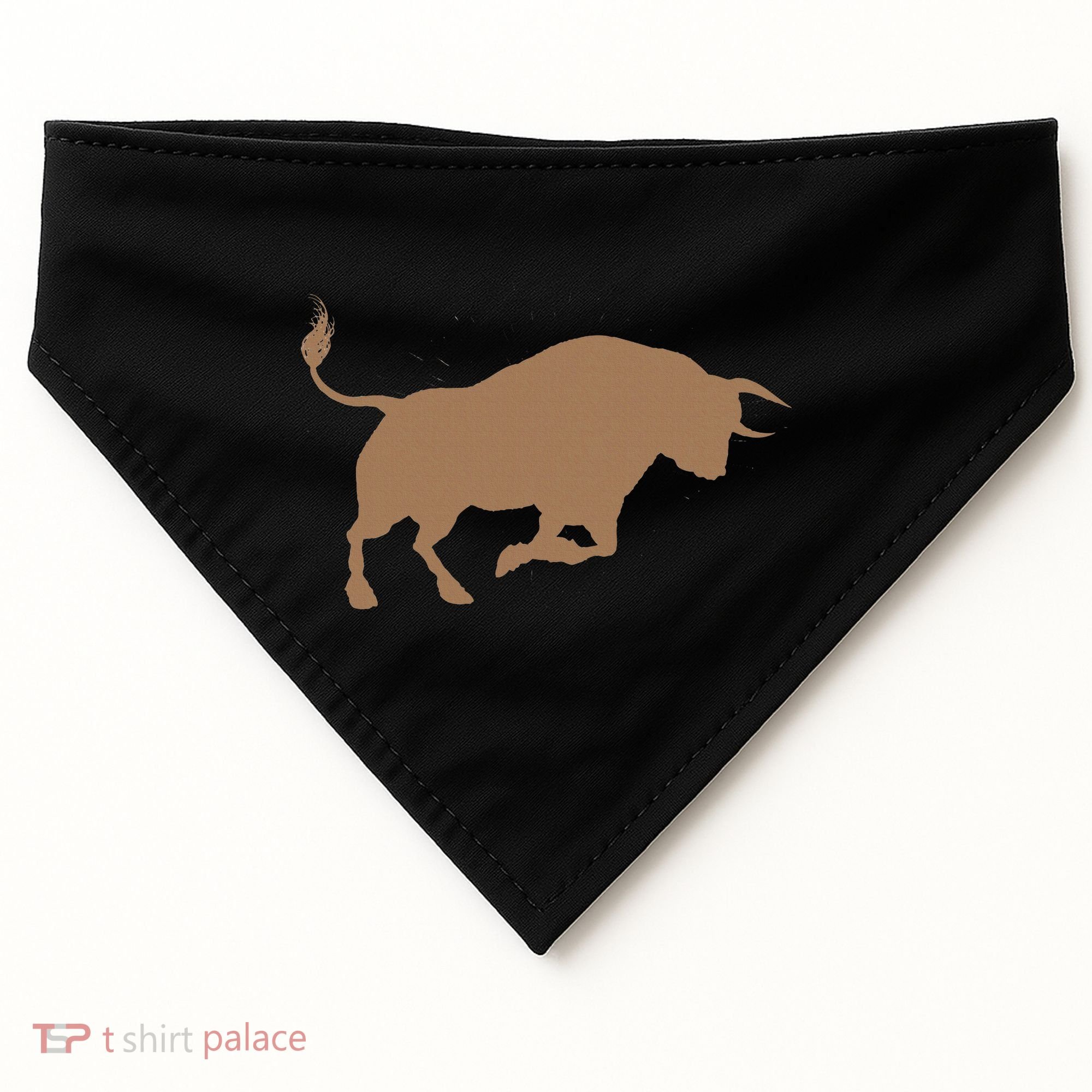 Bull Riding Rodeo Cool Cowboy Rider Birthday Gift USA-Made Doggie Bandana