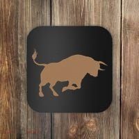 Bull Riding Rodeo Cool Cowboy Rider Birthday Gift Coaster thumb 0