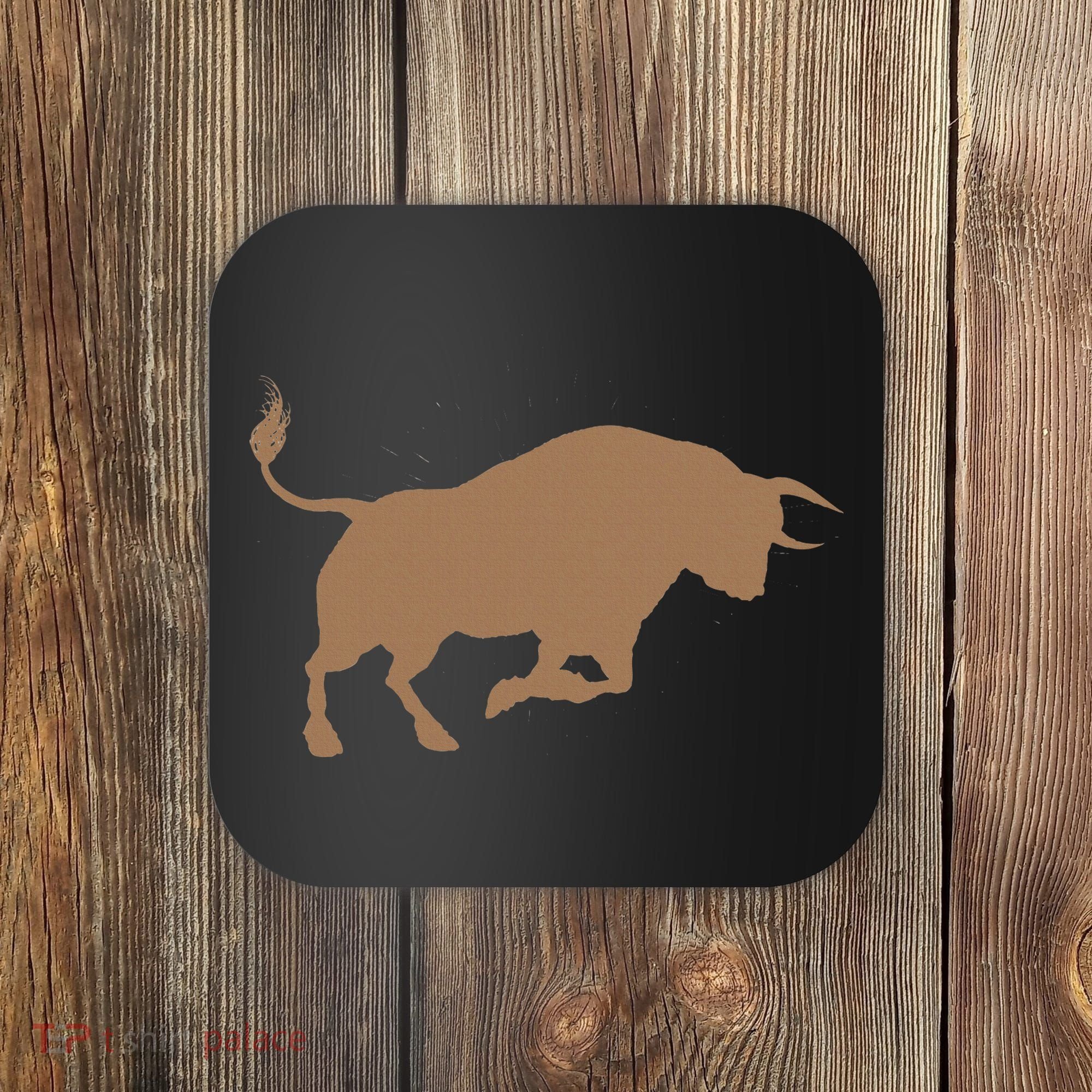 Bull Riding Rodeo Cool Cowboy Rider Birthday Gift Coaster