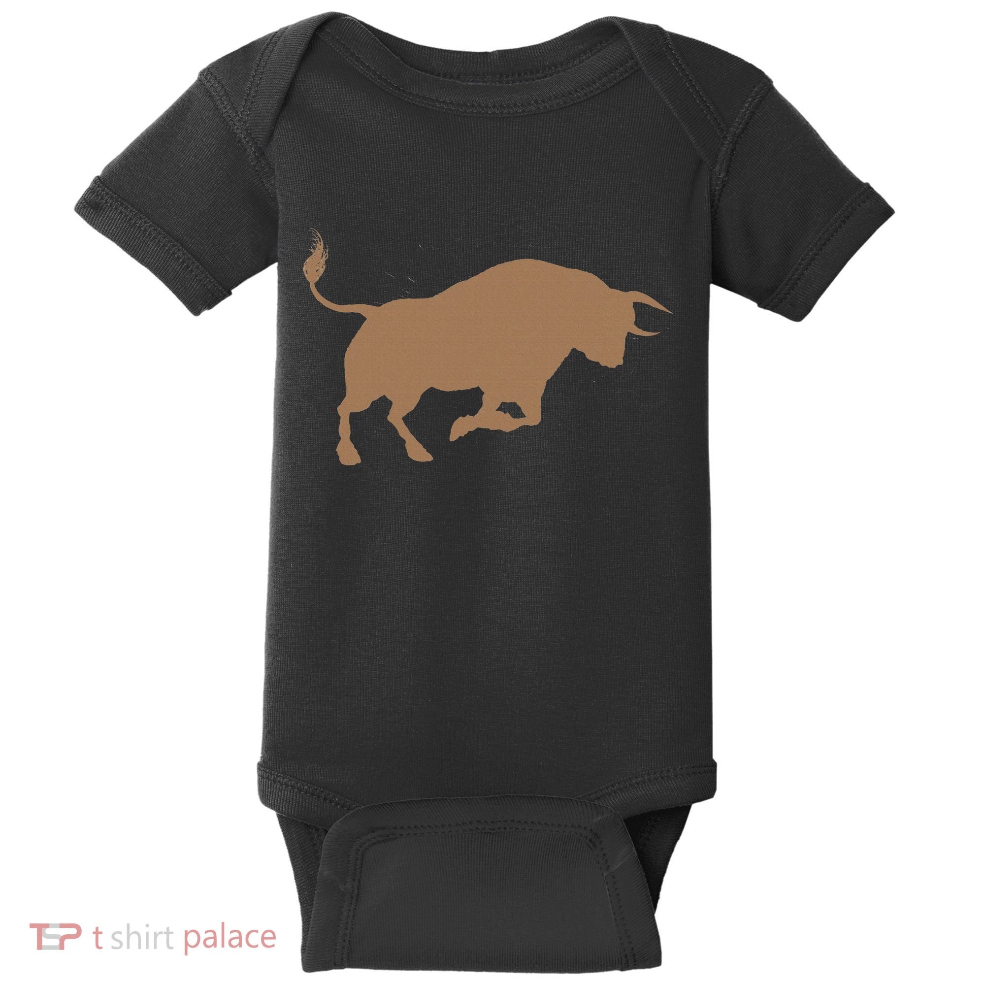 Bull Riding Rodeo Cool Cowboy Rider Birthday Gift Baby Bodysuit