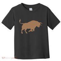Bull Riding Rodeo Cool Cowboy Rider Birthday Gift Toddler T-Shirt thumb 0