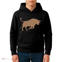 Bull Riding Rodeo Cool Cowboy Rider Birthday Gift Kids Hoodie thumb 4