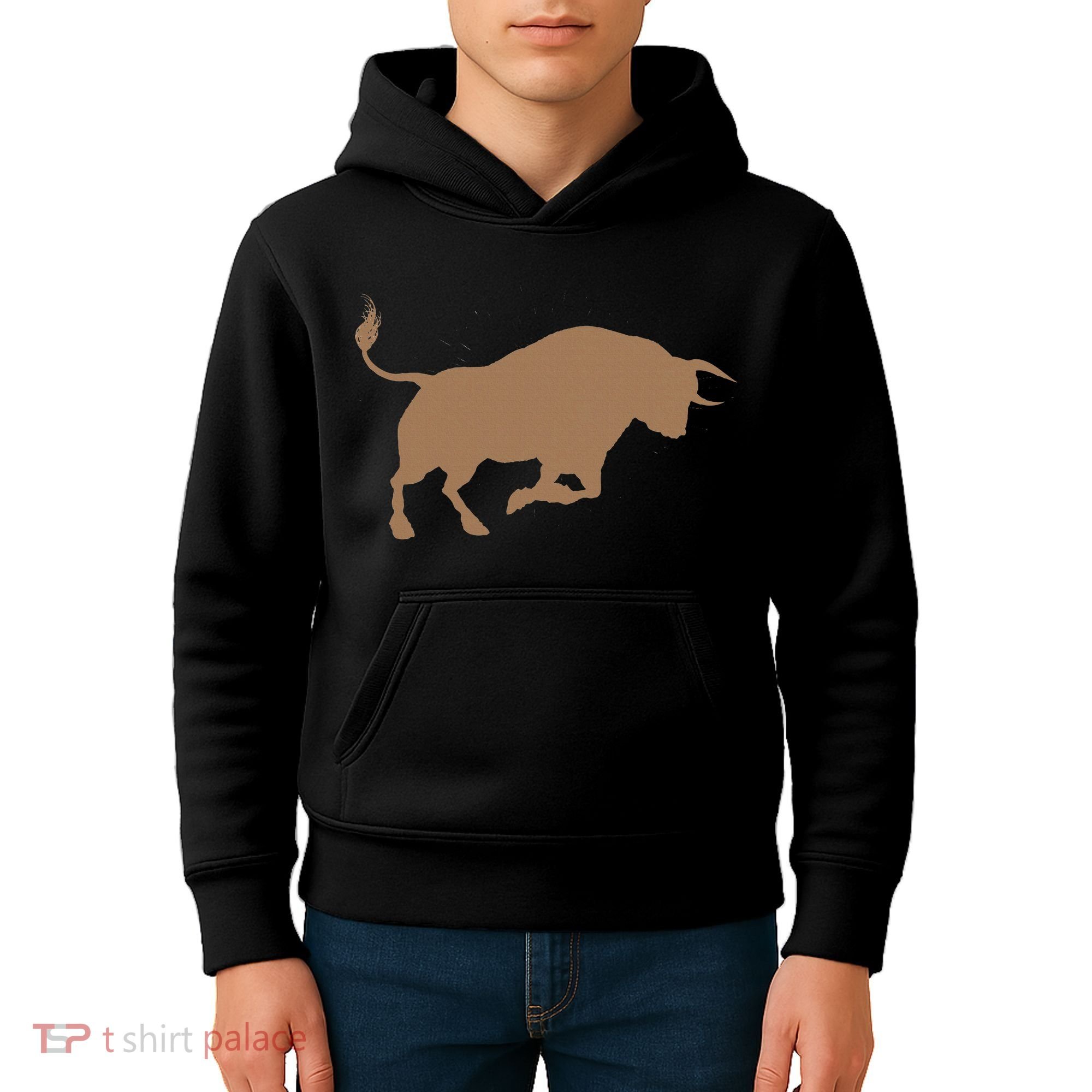 Bull Riding Rodeo Cool Cowboy Rider Birthday Gift Kids Hoodie