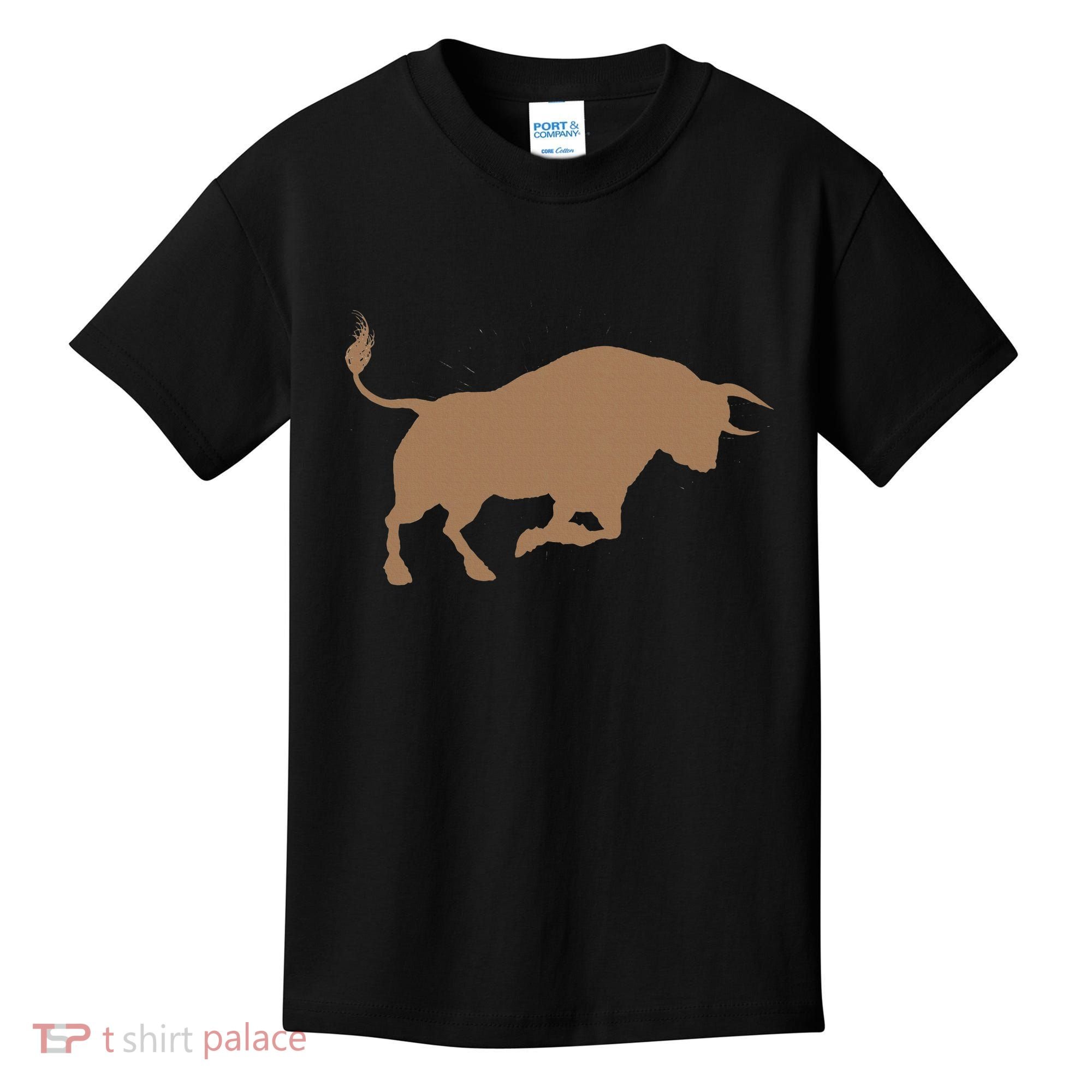 Bull Riding Rodeo Cool Cowboy Rider Birthday Gift Kids T-Shirt