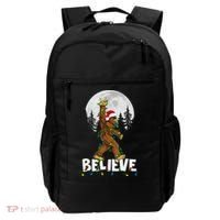Bigfoot Rock Roll Sasquatch Christmas Believe Gifts  Backpack thumb 0