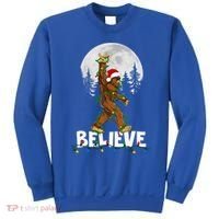 Bigfoot Rock Roll Sasquatch Christmas Believe Gifts  Sweatshirt thumb 0