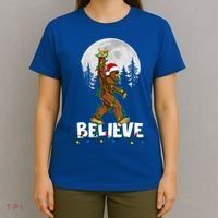 Bigfoot Rock Roll Sasquatch Christmas Believe Gifts  T-Shirt thumb 4