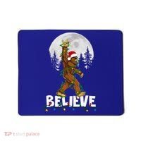 Bigfoot Rock Roll Sasquatch Christmas Believe Gifts  Mousepad thumb 0