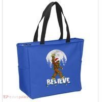 Bigfoot Rock Roll Sasquatch Christmas Believe Gifts  Tote Bag thumb 2