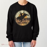 Bull Riding Rodeo Western Country Women's Sweatshirt thumb 0