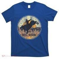 Bull Riding Rodeo Western Country T-Shirt thumb 0