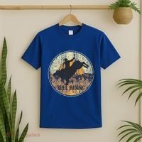 Bull Riding Rodeo Western Country T-Shirt thumb 2