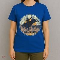 Bull Riding Rodeo Western Country T-Shirt thumb 4