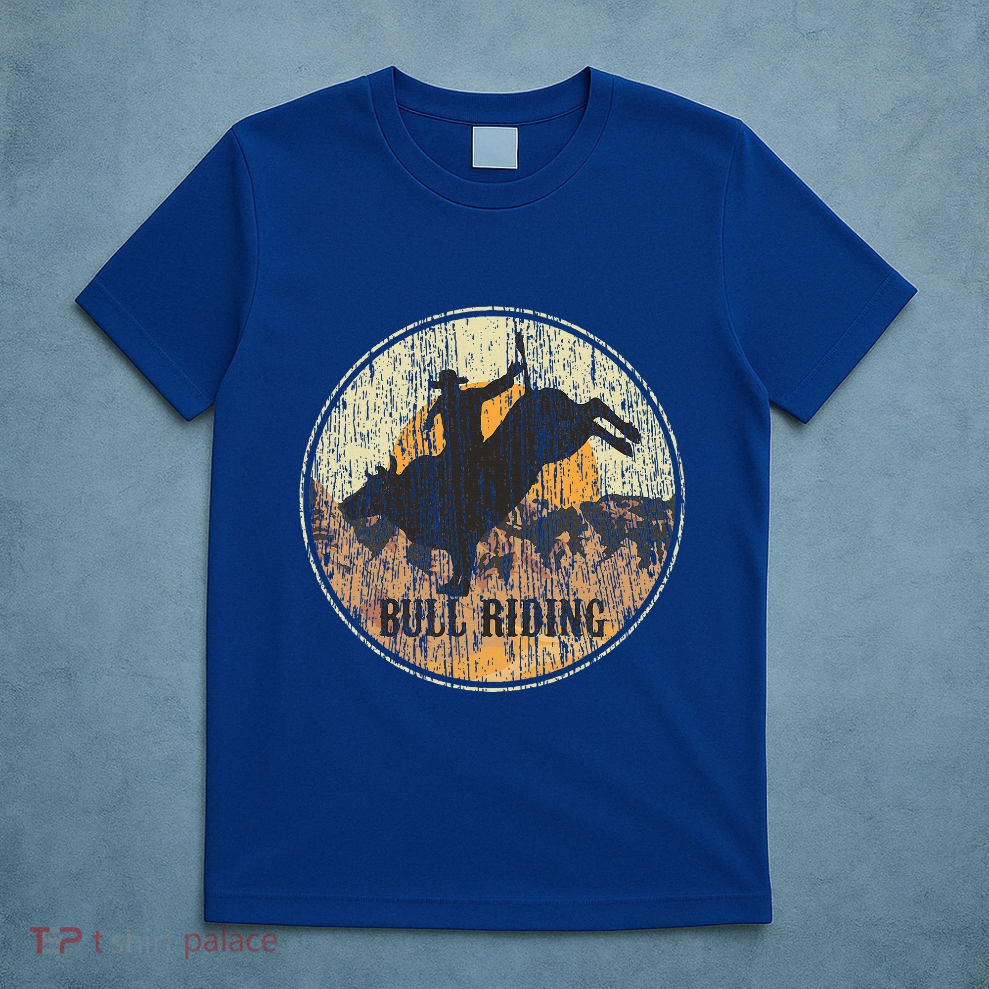 Bull Riding Rodeo Western Country T-Shirt