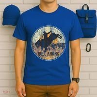 Bull Riding Rodeo Western Country T-Shirt thumb 6