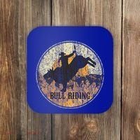 Bull Riding Rodeo Western Country Coaster thumb 0