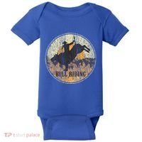 Bull Riding Rodeo Western Country Baby Bodysuit thumb 0