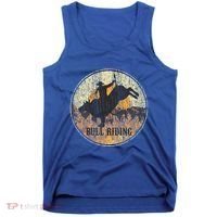 Bull Riding Rodeo Western Country Tank Top thumb 0