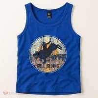 Bull Riding Rodeo Western Country Tank Top thumb 2