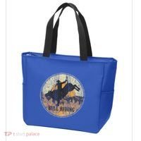 Bull Riding Rodeo Western Country Tote Bag thumb 3