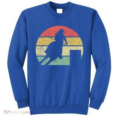 Barrel Racing Rodeo Retro Vintage Gift Sweatshirt