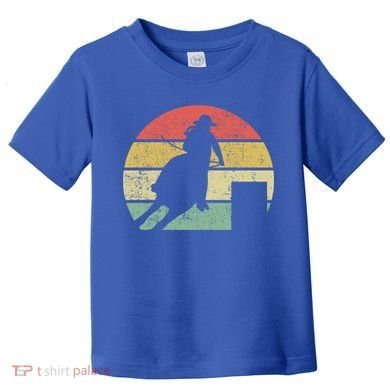 Barrel Racing Rodeo Retro Vintage Gift Toddler T-Shirt