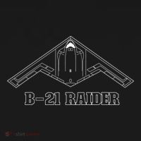 B21 Raider Stealth Bomber Aircraft / USA Airplane Aviation Women's Hoodie thumb 2