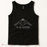 B21 Raider Stealth Bomber Aircraft / USA Airplane Aviation Tank Top thumb 2