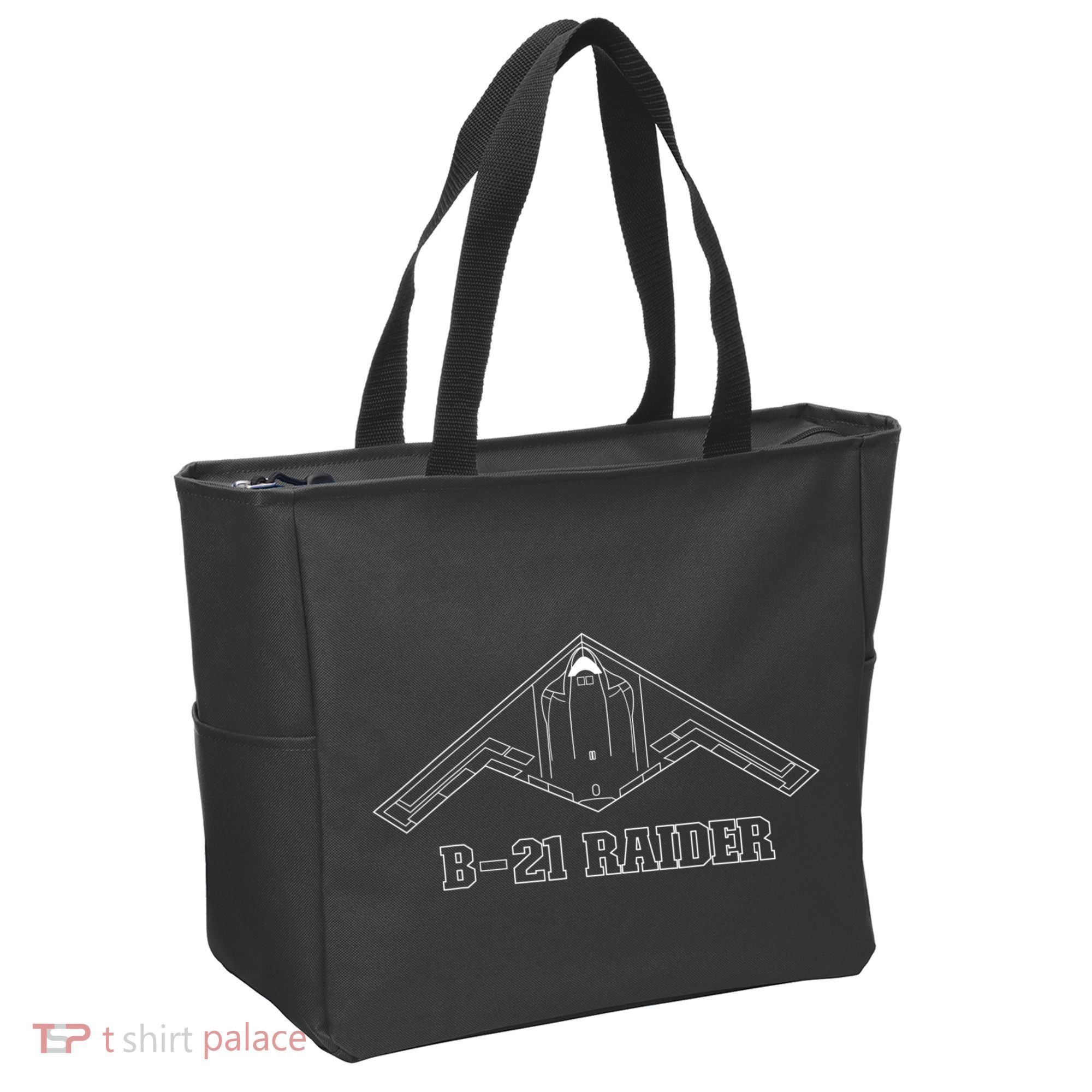 B21 Raider Stealth Bomber Aircraft / USA Airplane Aviation Tote Bag