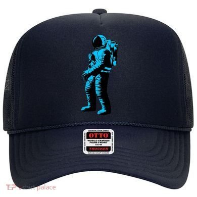 Blue Retro Space Astronaut Hat
