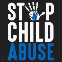Blue Ribbon Stop Child Abuse Prevention Month Awareness Beanie thumb 2