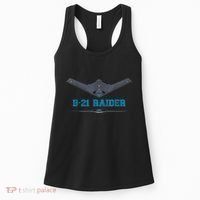 B21 Raider Stealth Bomber Aircraft; Usa Airplane Aviation Women's Tank Top thumb 0