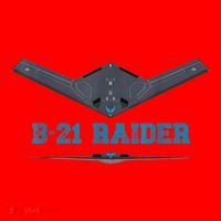 B21 Raider Stealth Bomber Aircraft; Usa Airplane Aviation Santa Hat thumb 1