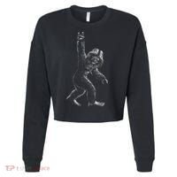 Bigfoot Rock Star Cropped Pullover Crew thumb 0