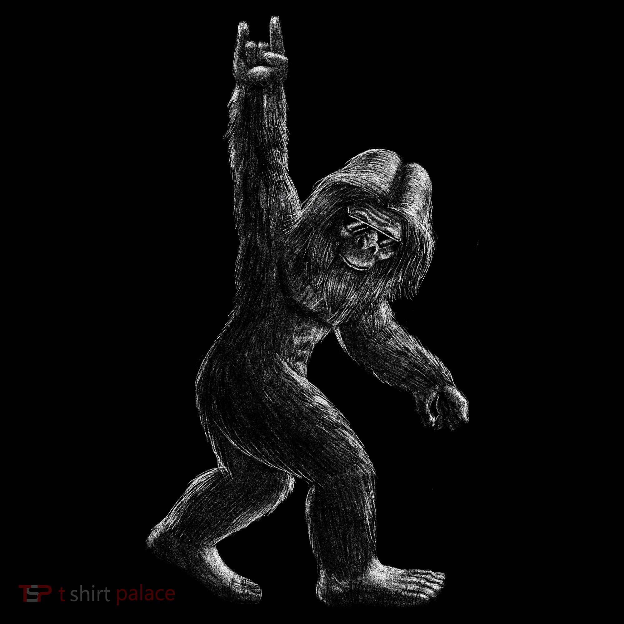 Bigfoot Rock Star Tote Bag