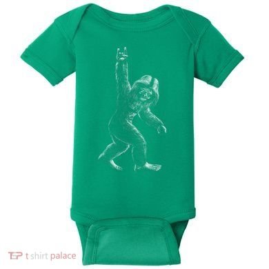 Bigfoot Rock Star Baby Bodysuit