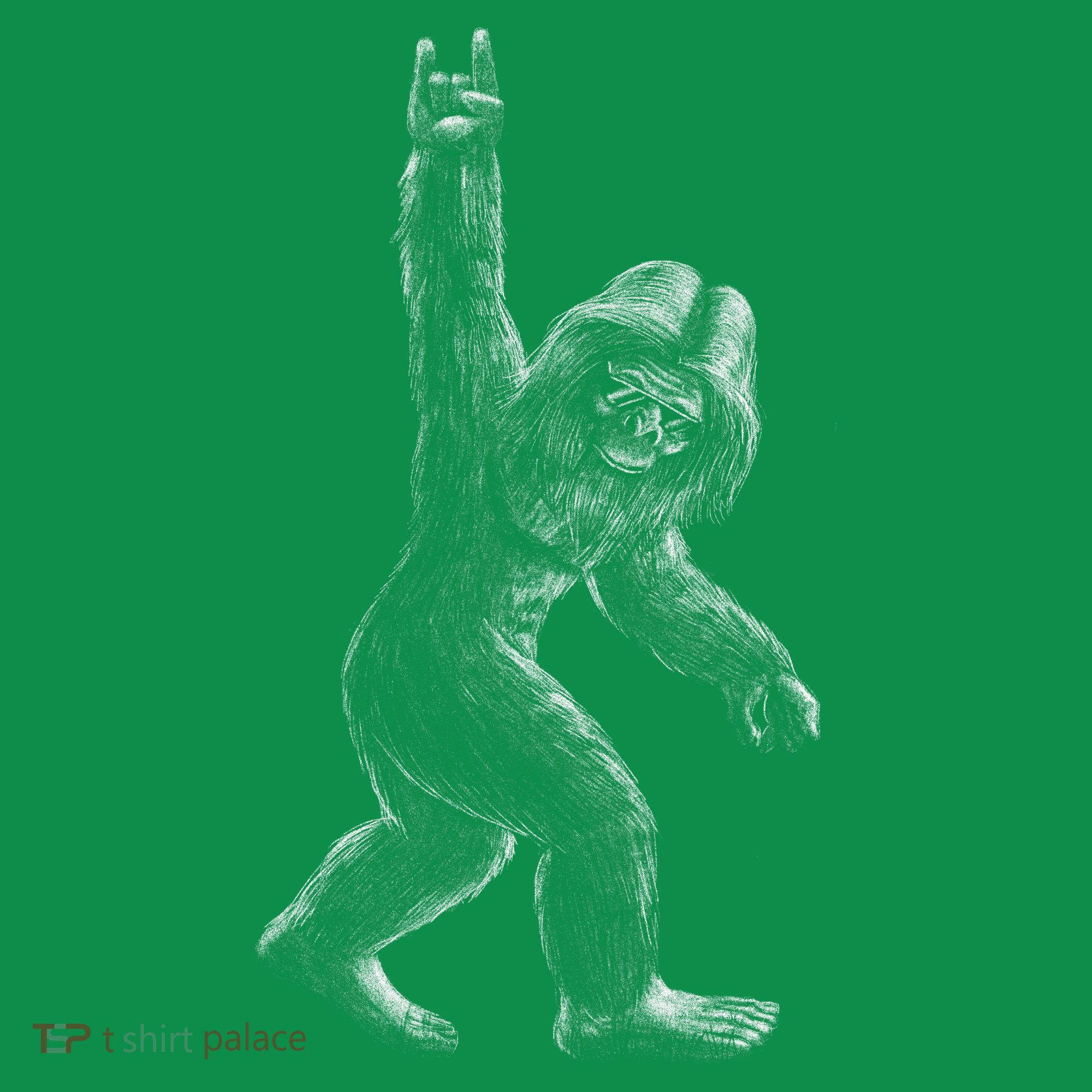 Bigfoot Rock Star Baby Bodysuit
