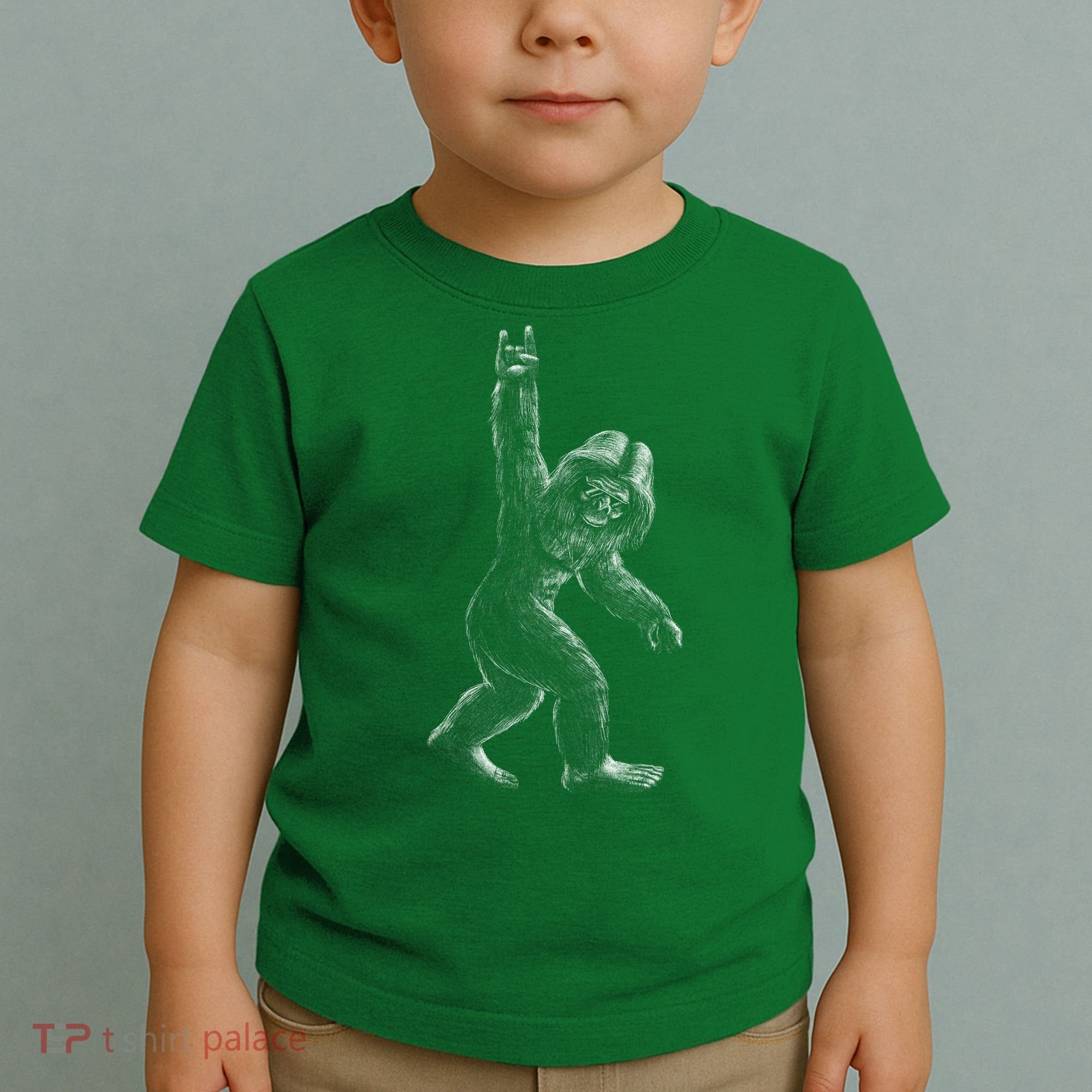Bigfoot Rock Star Toddler T-Shirt