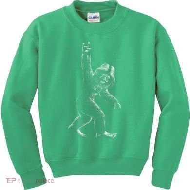 Bigfoot Rock Star Kids Sweatshirt