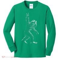 Bigfoot Rock Star Kids Long Sleeve Shirt thumb 0