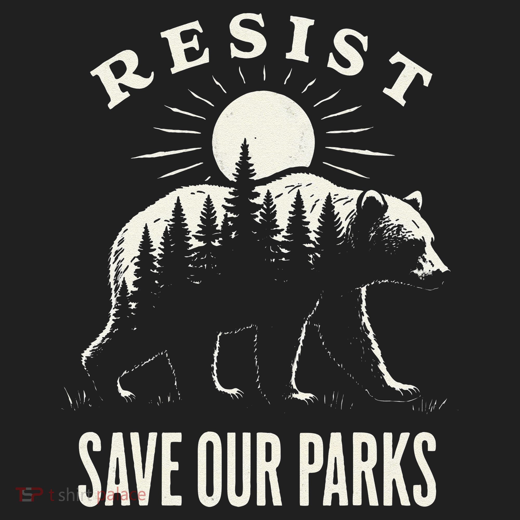 Bear Resist Save Our Parks Beanie